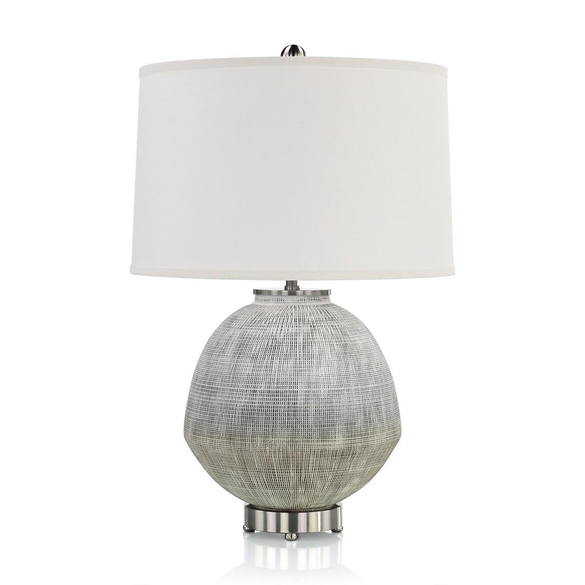 John Richard Crosshatch Table Lamp