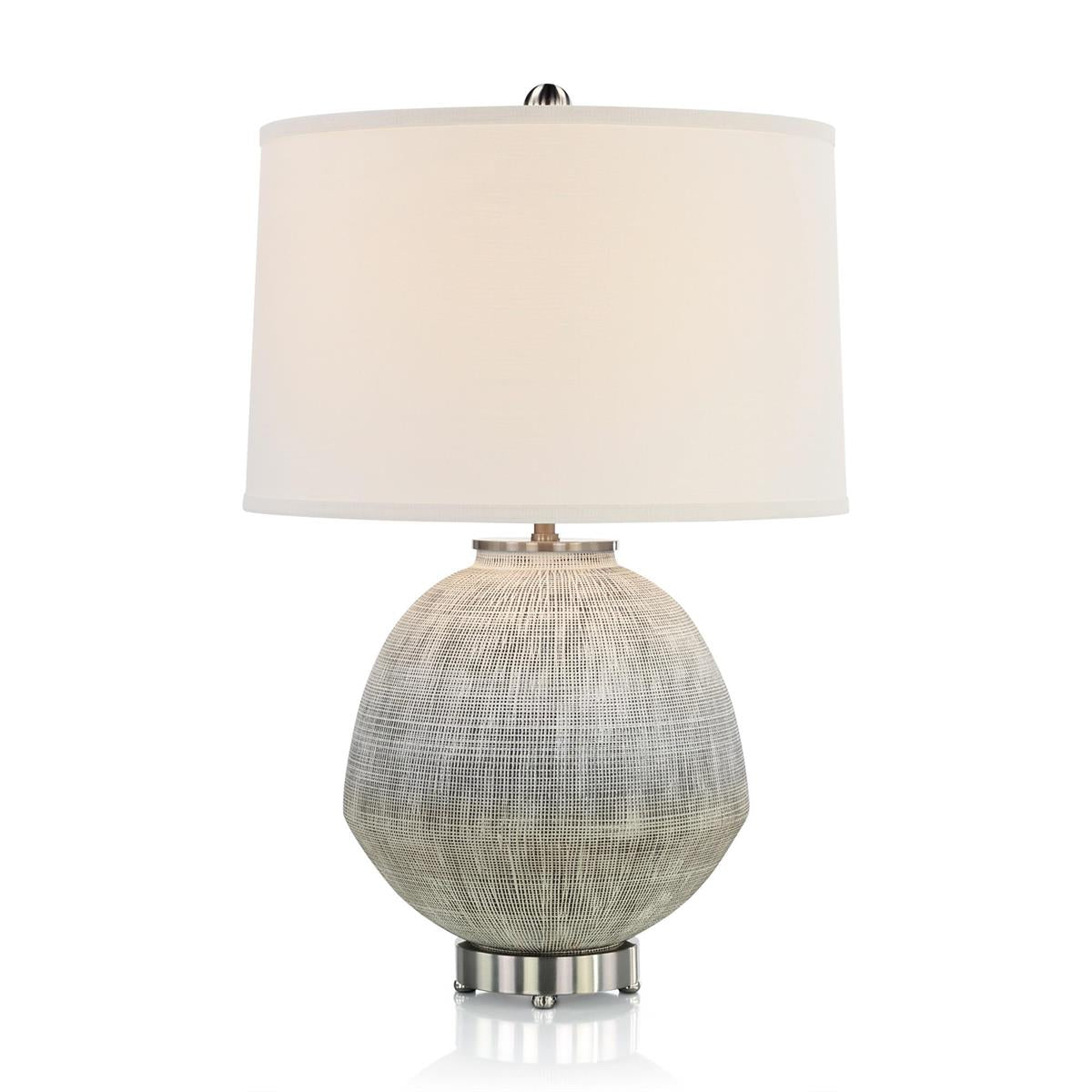 John Richard Crosshatch Table Lamp