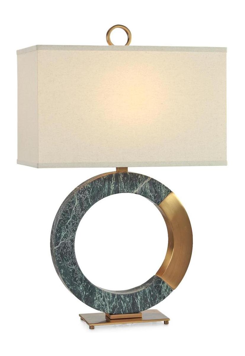 John Richard Marble Ring Table Lamp