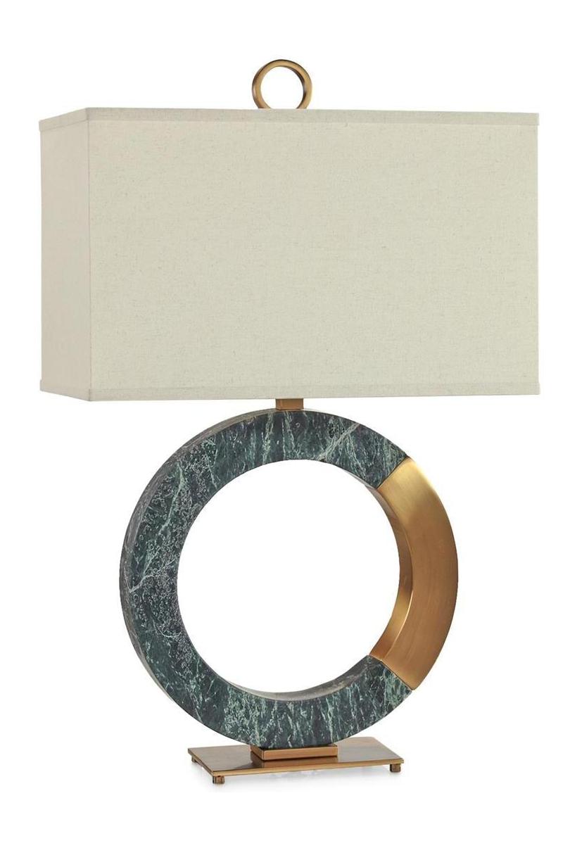John Richard Marble Ring Table Lamp