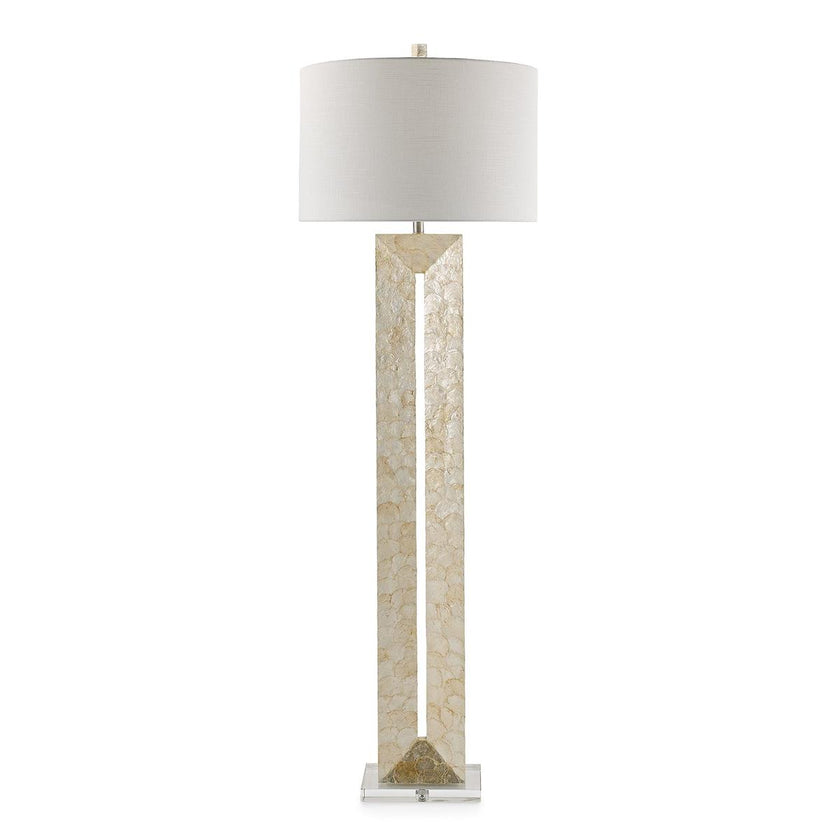 John Richard Nacre Floor Lamp