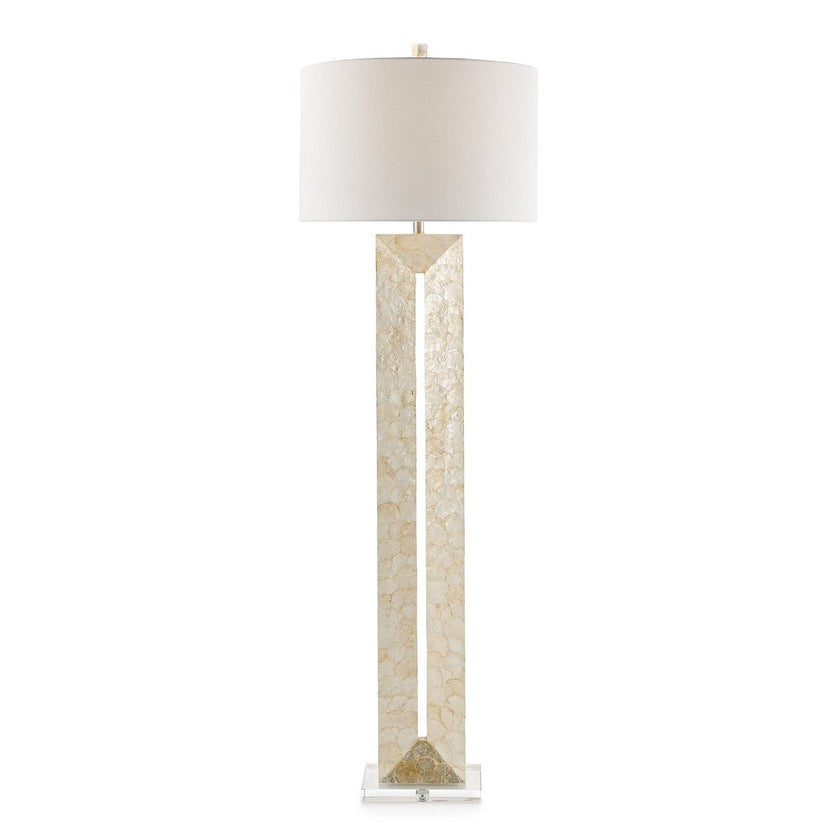 John Richard Nacre Floor Lamp
