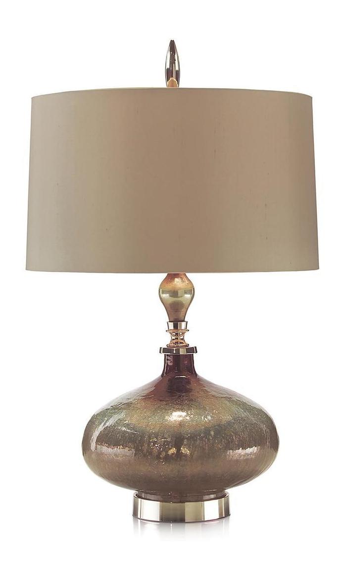 John Richard Rainwater on Glass Table Lamp