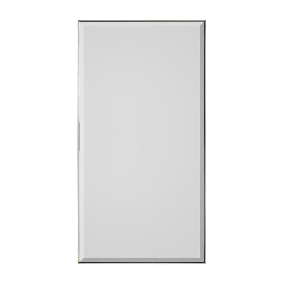 John Richard Silver Floater Frame with Bevel Mirror