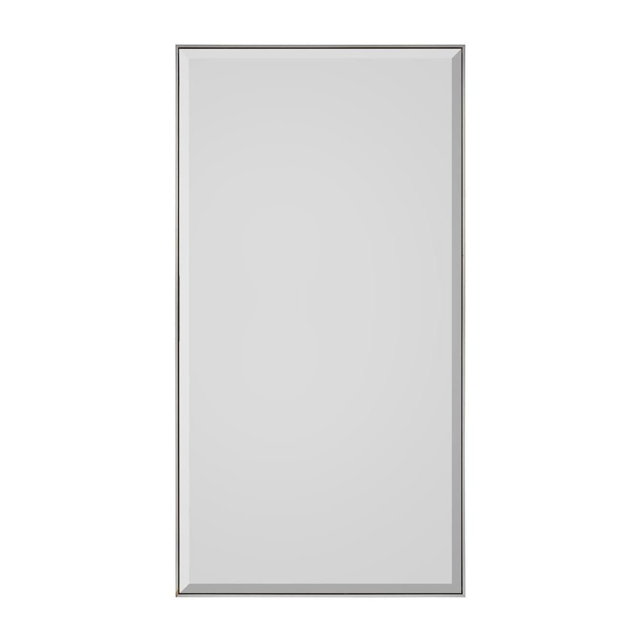 John Richard Silver Floater Frame with Bevel Mirror