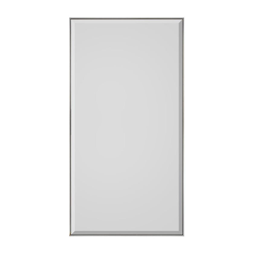John Richard Silver Floater Frame with Bevel Mirror