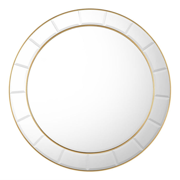 John Richard Discus Mirror, Gold