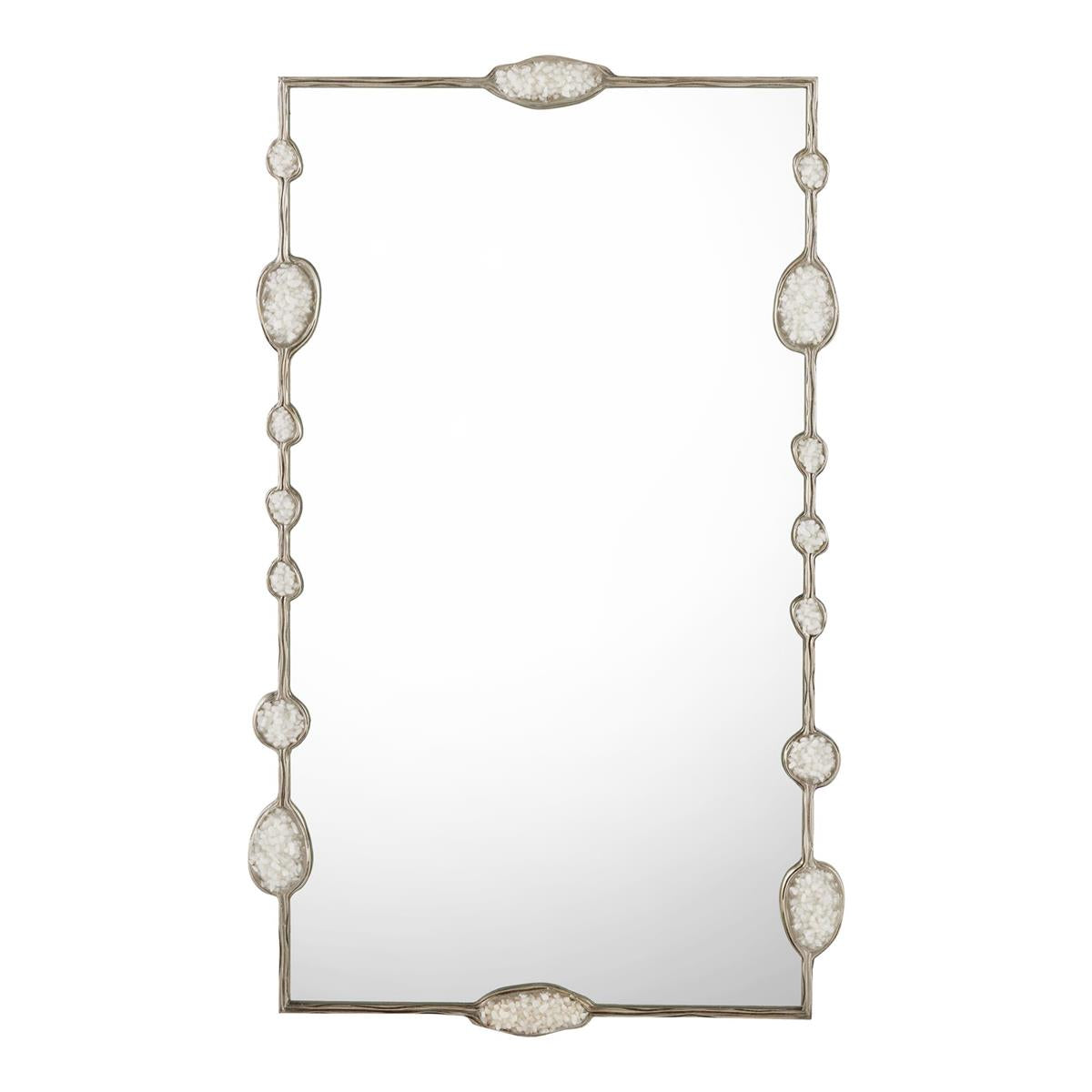 John Richard Abbellire Mirror, Silver