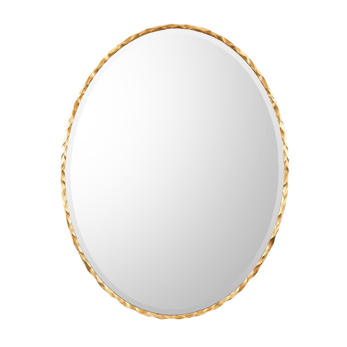 John Richard Gilded Loop Mirror