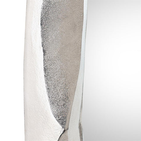 John Richard Hydrangea Mirror, Nickel