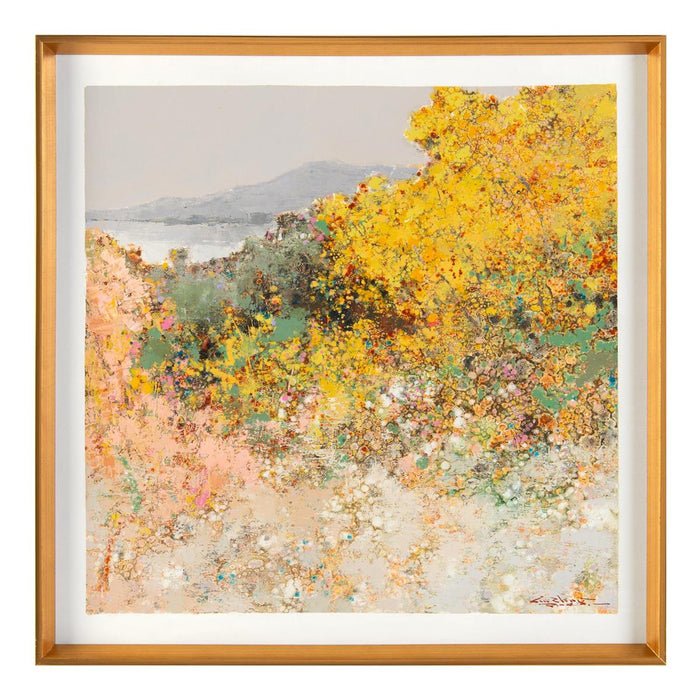 John Richard LM Zhou's Fall by the Coast Wall Art