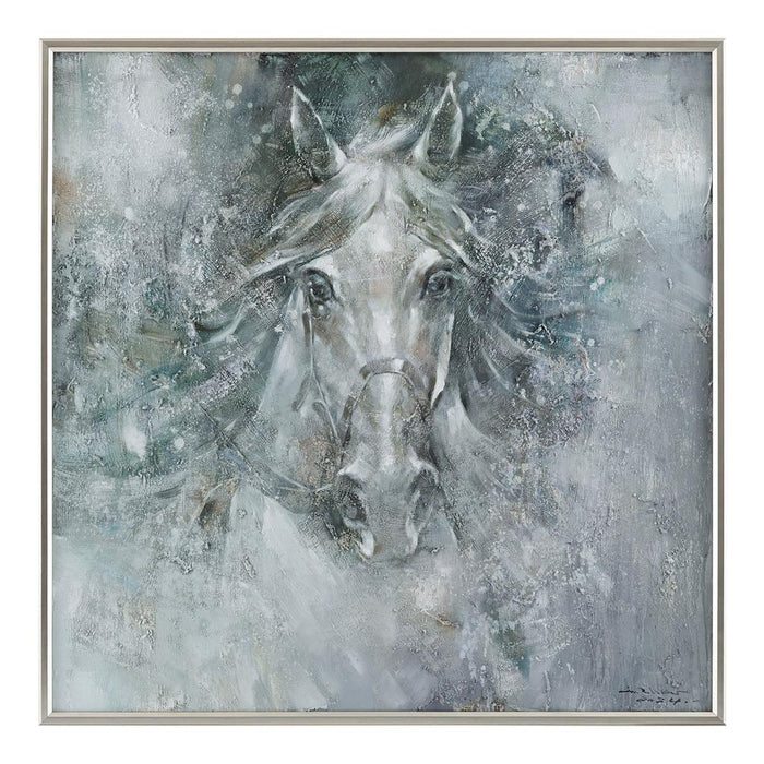 John Richard Lm Zhou's Starlit Stallion Wall Art