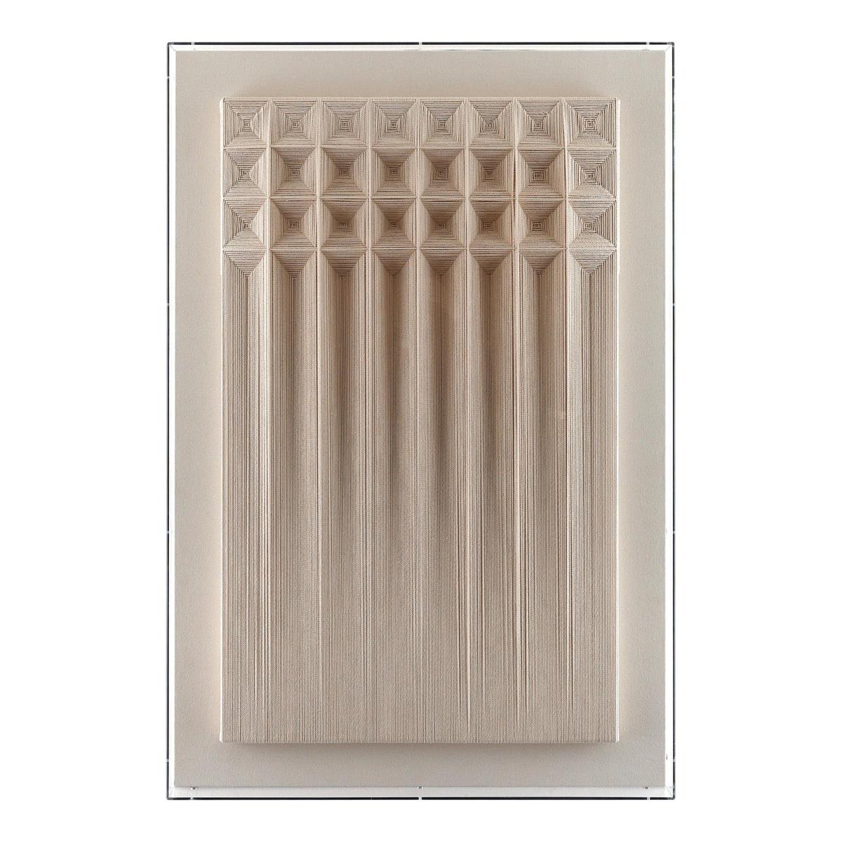 John Richard Faceted Fabric Wall Art