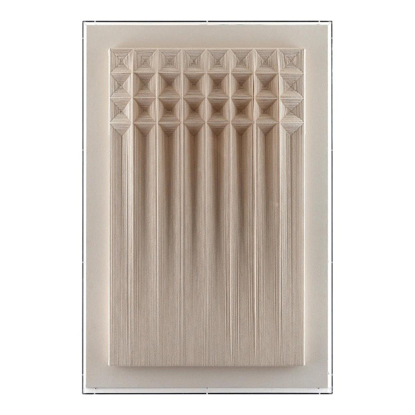 John Richard Faceted Fabric Wall Art