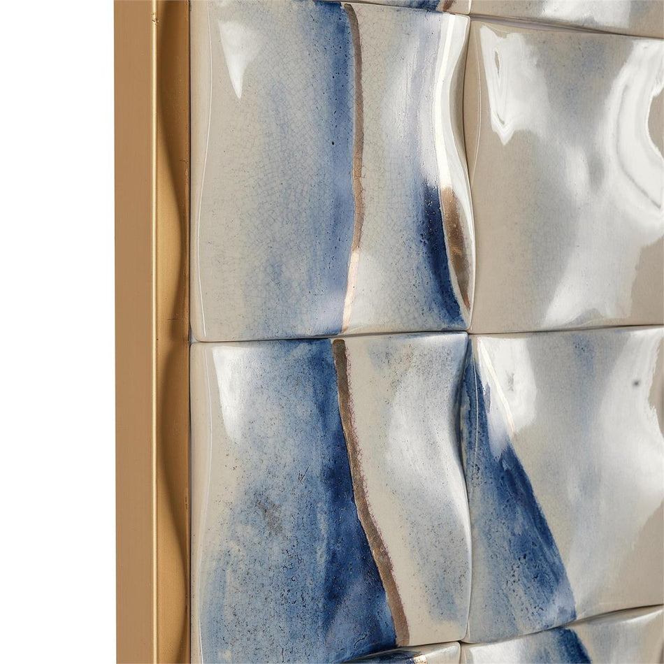 John Richard Porcelain Tide Wall Art