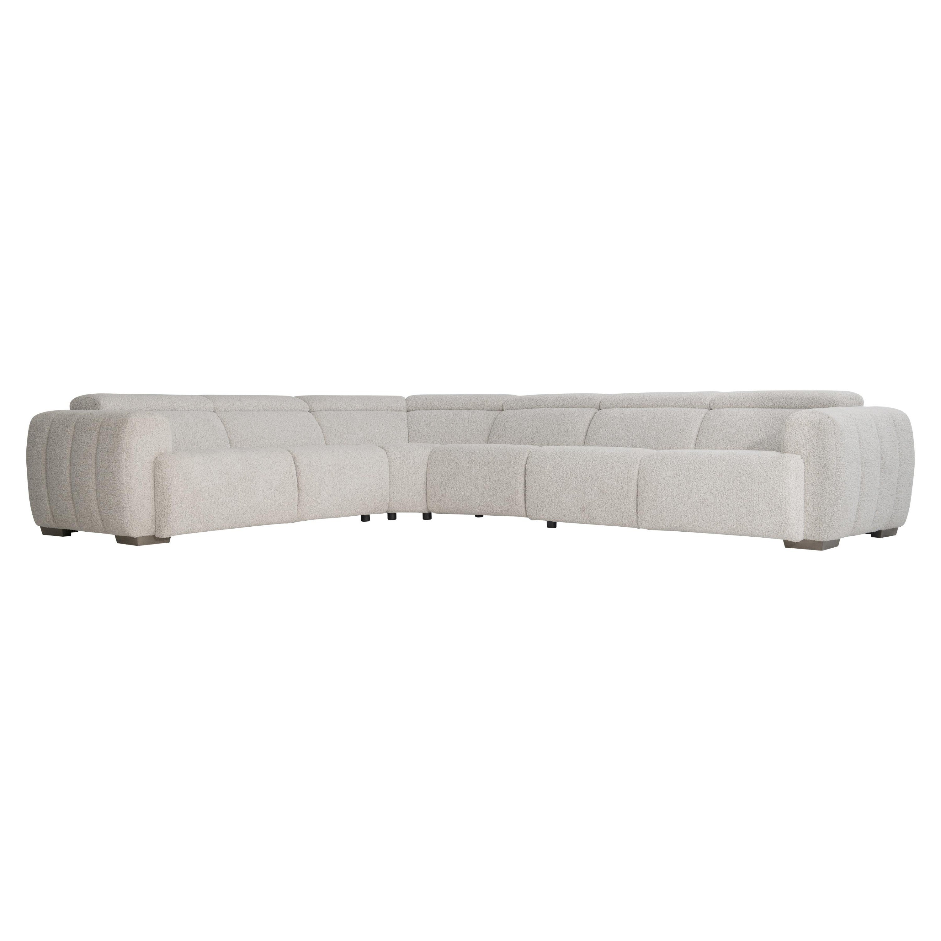 Bernhardt Aldo 4-PC Fabric Power Motion Sectional