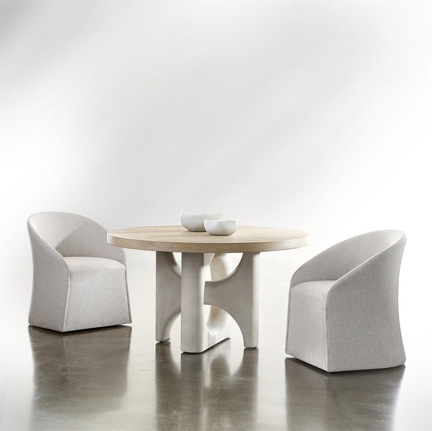 Bernhardt Antibes Round Dining Table DSC