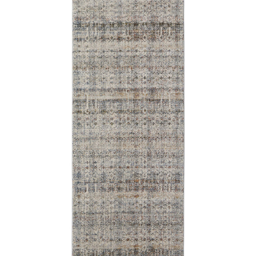 Feizy Kaia 39GLF Transitional Distressed in Tan/Ivory/Blue
