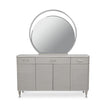 Michael Amini Eclipse Sideboard with Mirror - Moonlight
