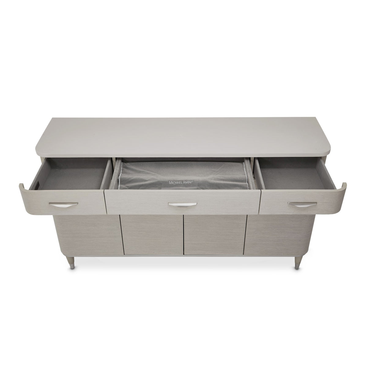 Michael Amini Eclipse Sideboard with Mirror - Moonlight