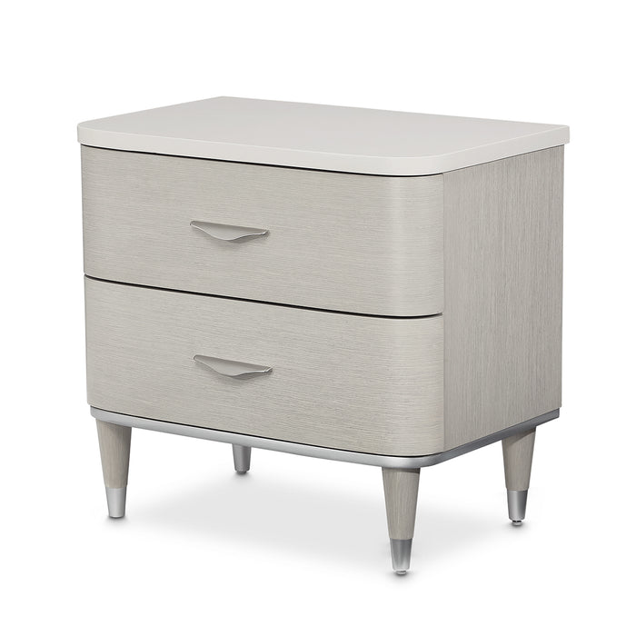 Michael Amini Eclipse Nightstand Moonlight