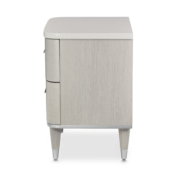 Michael Amini Eclipse Nightstand Moonlight