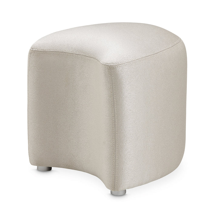 Michael Amini Eclipse Vanity Stool