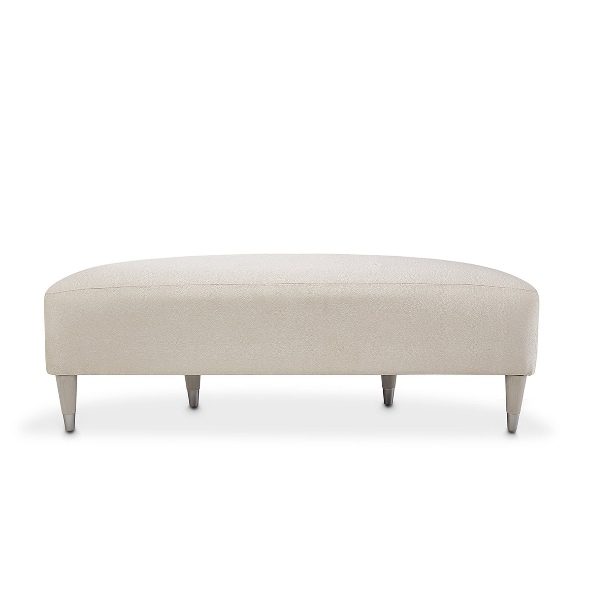 Michael Amini Eclipse Bed Bench Moonlight