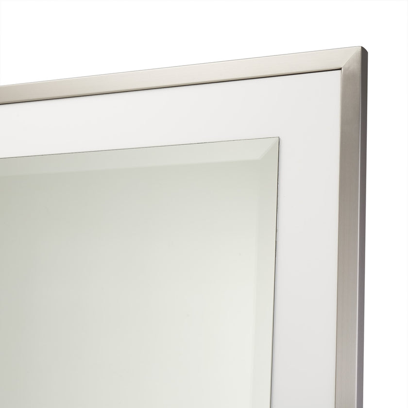 Michael Amini Marquee Dresser with Mirror - Cloud White