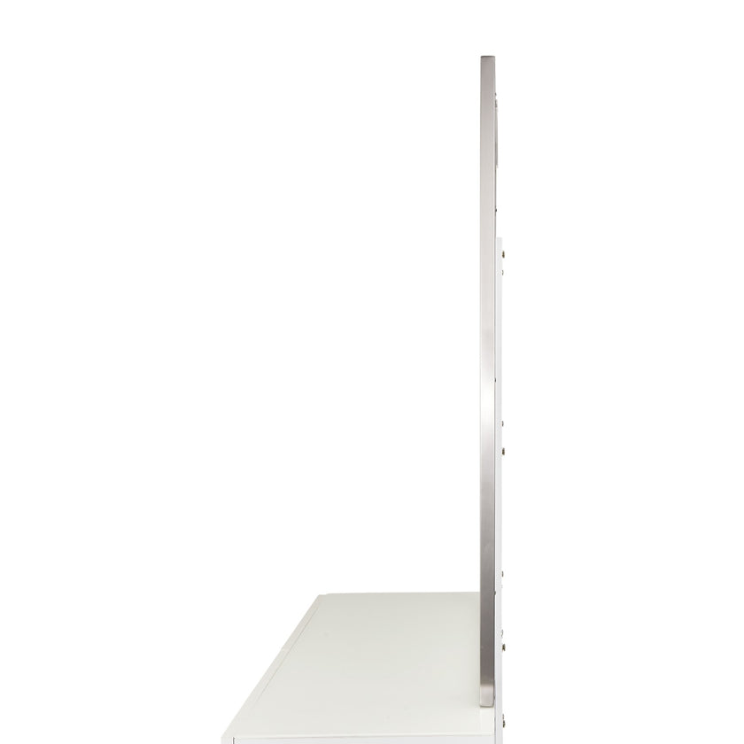 Michael Amini Marquee Dresser with Mirror - Cloud White