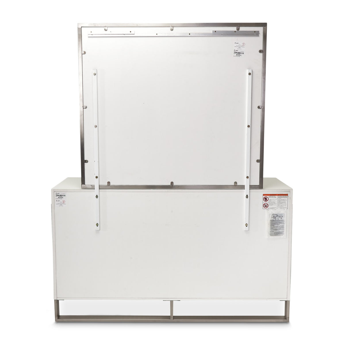 Michael Amini Marquee Dresser with Mirror - Cloud White