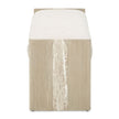 Michael Amini Lotus Bay Bench - Sand
