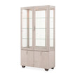 Michael Amini Fantosini Display Cabinet - Silver Mist