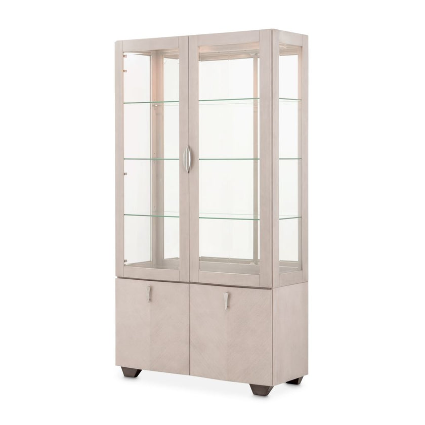 Michael Amini Fantosini Display Cabinet - Silver Mist