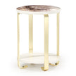 Michael Amini Ariana Chairside Table