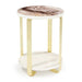 Michael Amini Ariana Chairside Table