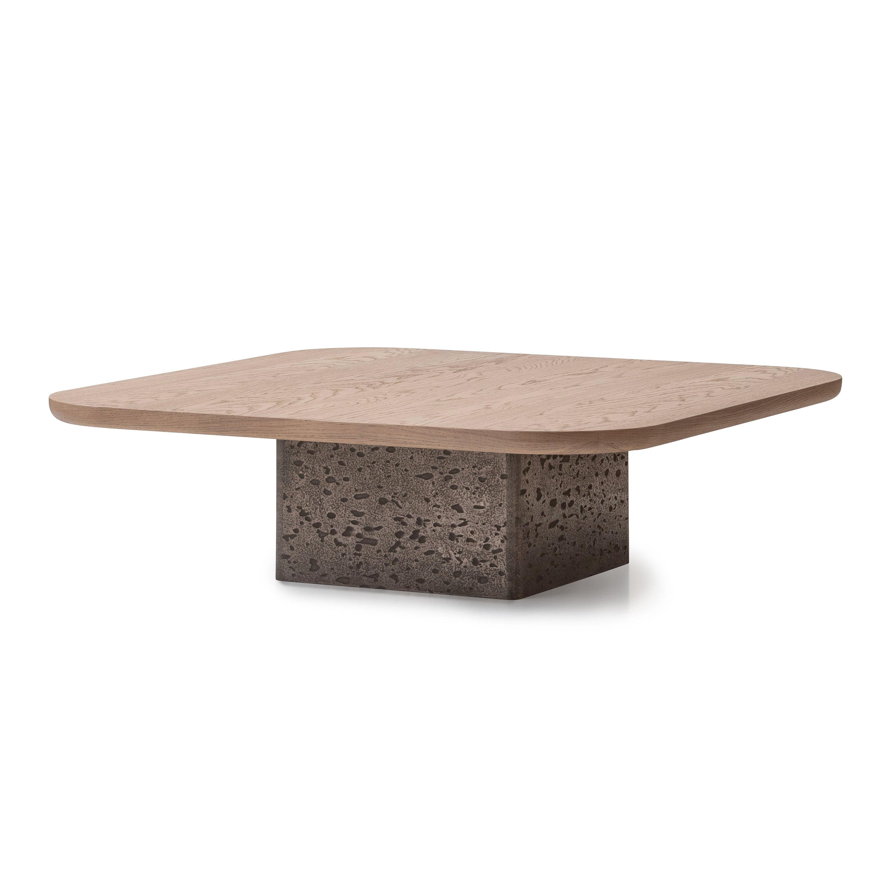 Michael Amini Bristol Point Short Cocktail Table - Saddle Brown