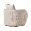Michael Amini Gineverra Accent Chair - Biscotti/Ivory Gold