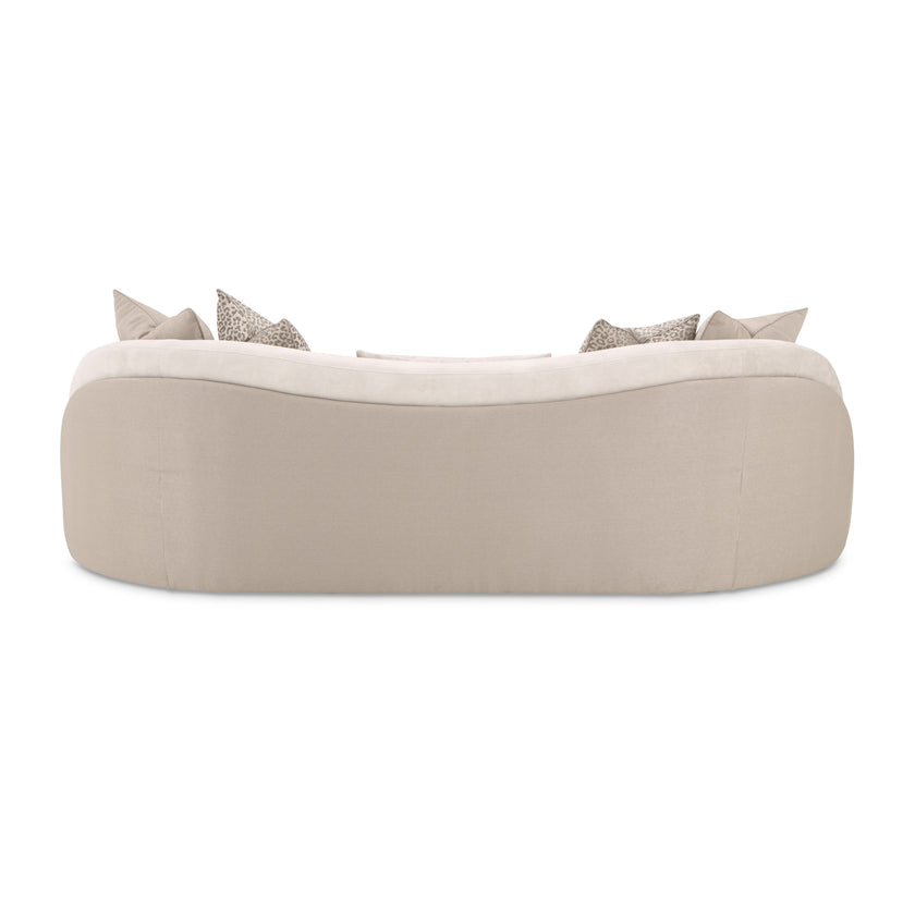 Michael Amini Mod Dream Standard Sofa - Rich Champagne