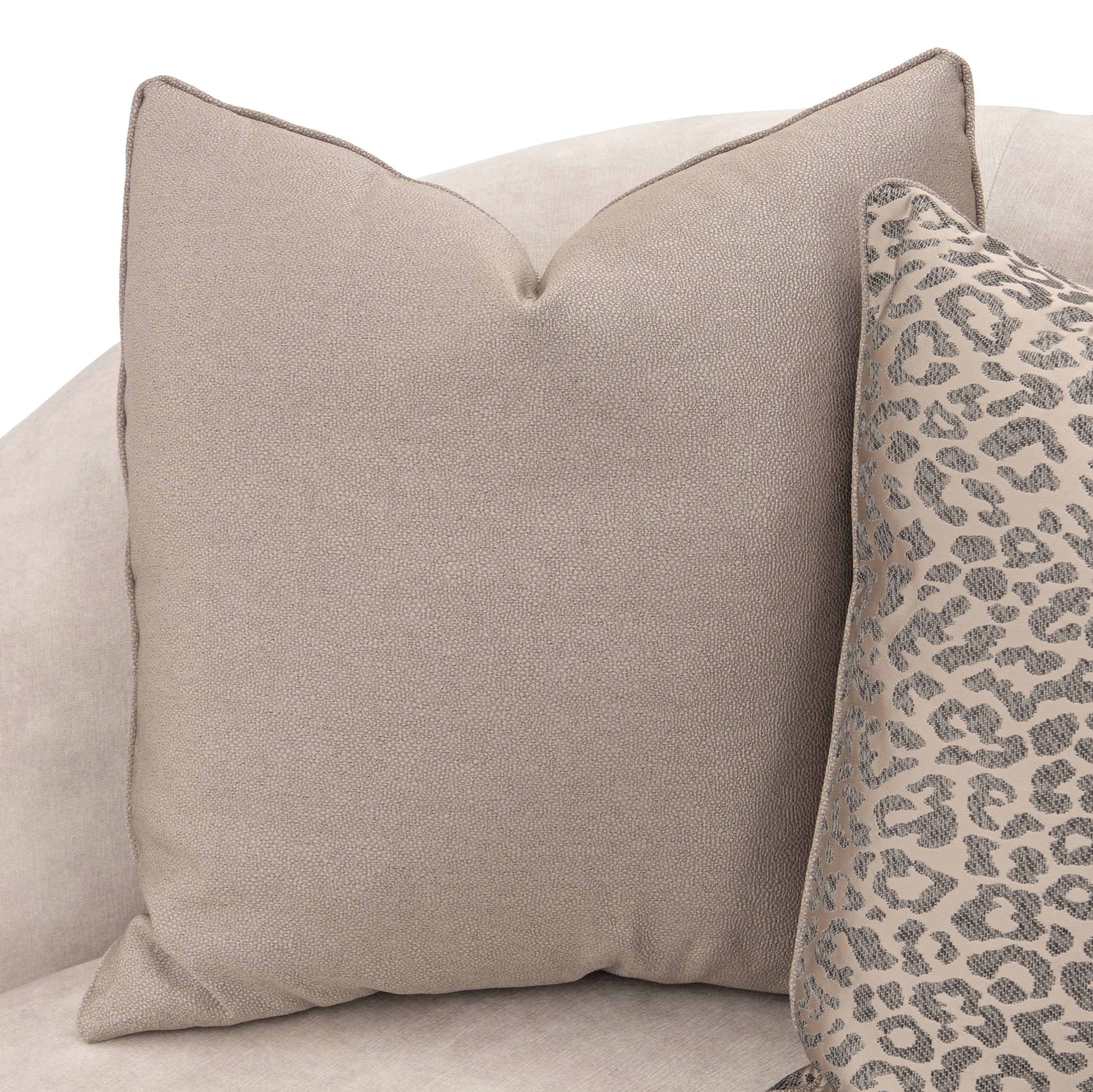 Michael Amini Mod Dream Standard Sofa - Rich Champagne