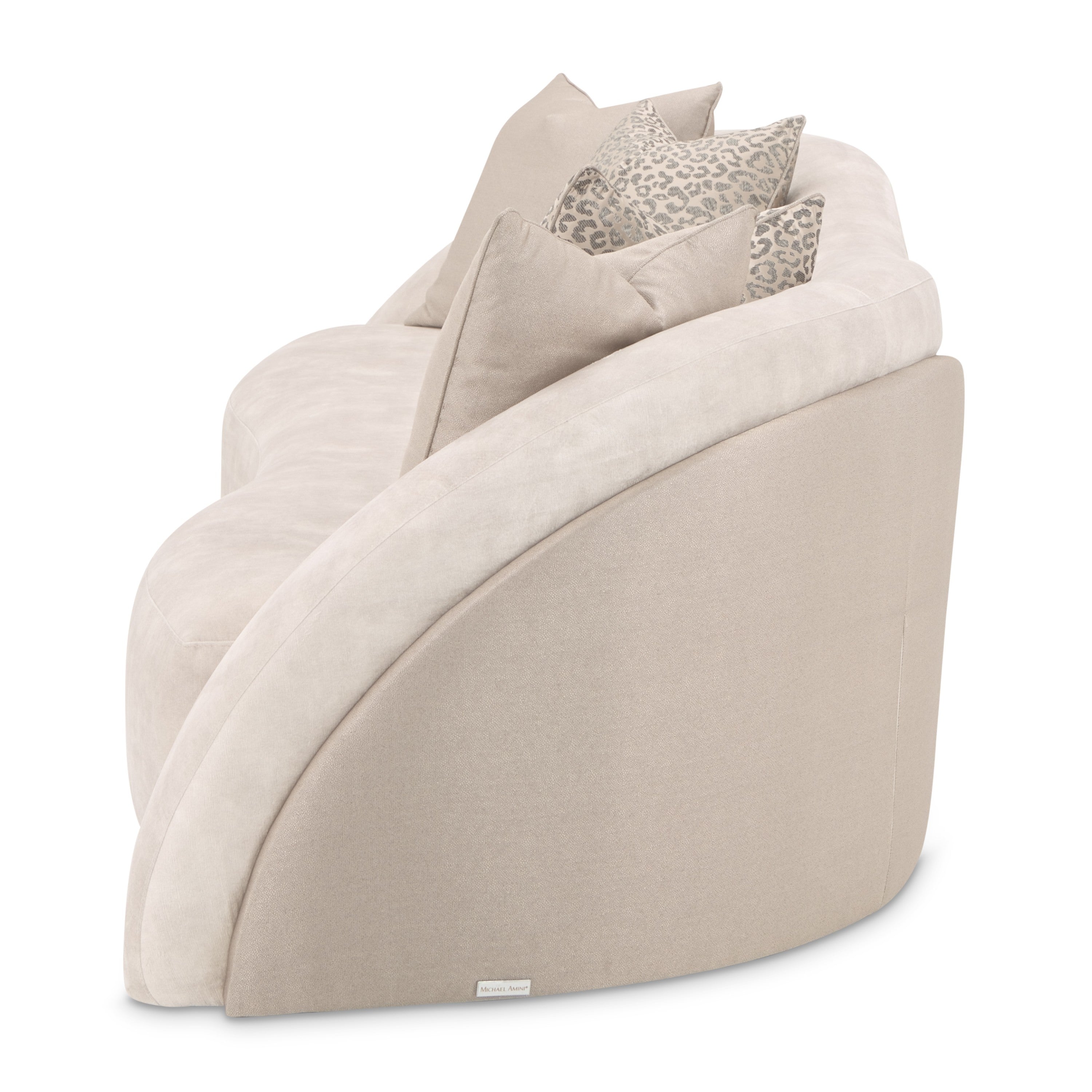 Michael Amini Mod Dream Standard Sofa - Rich Champagne