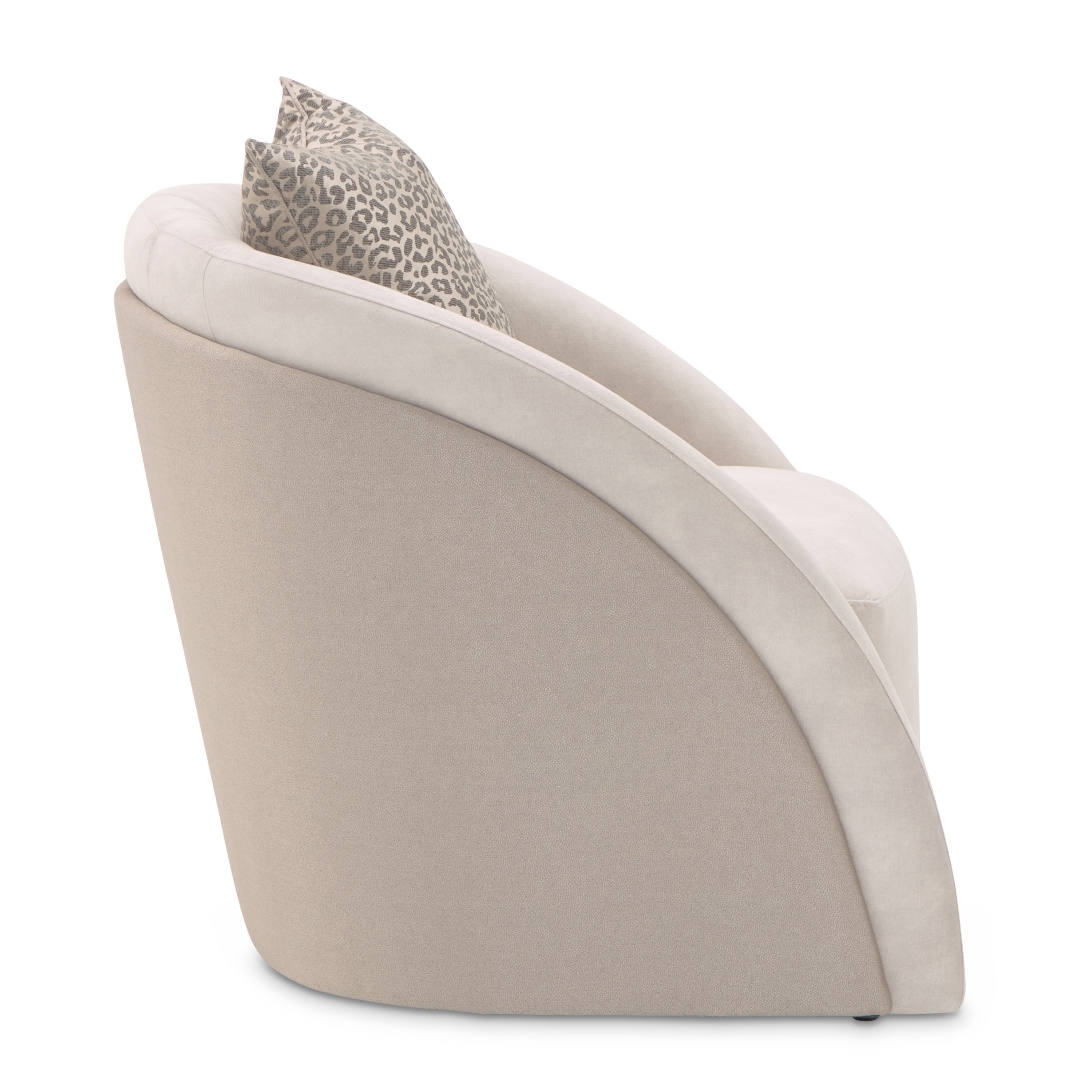 Michael Amini Mod Dream Matching Chair - Rich Champagne