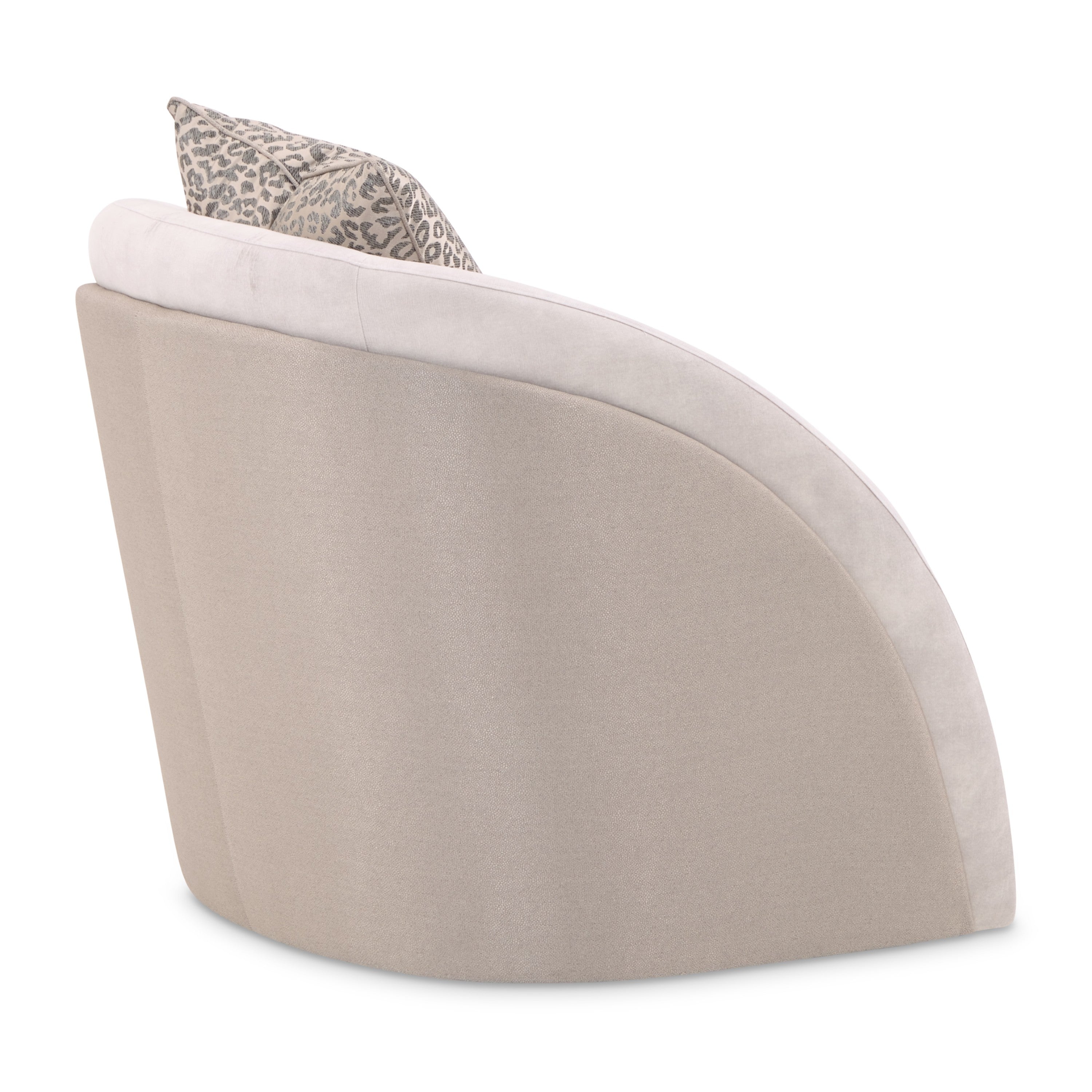 Michael Amini Mod Dream Matching Chair - Rich Champagne