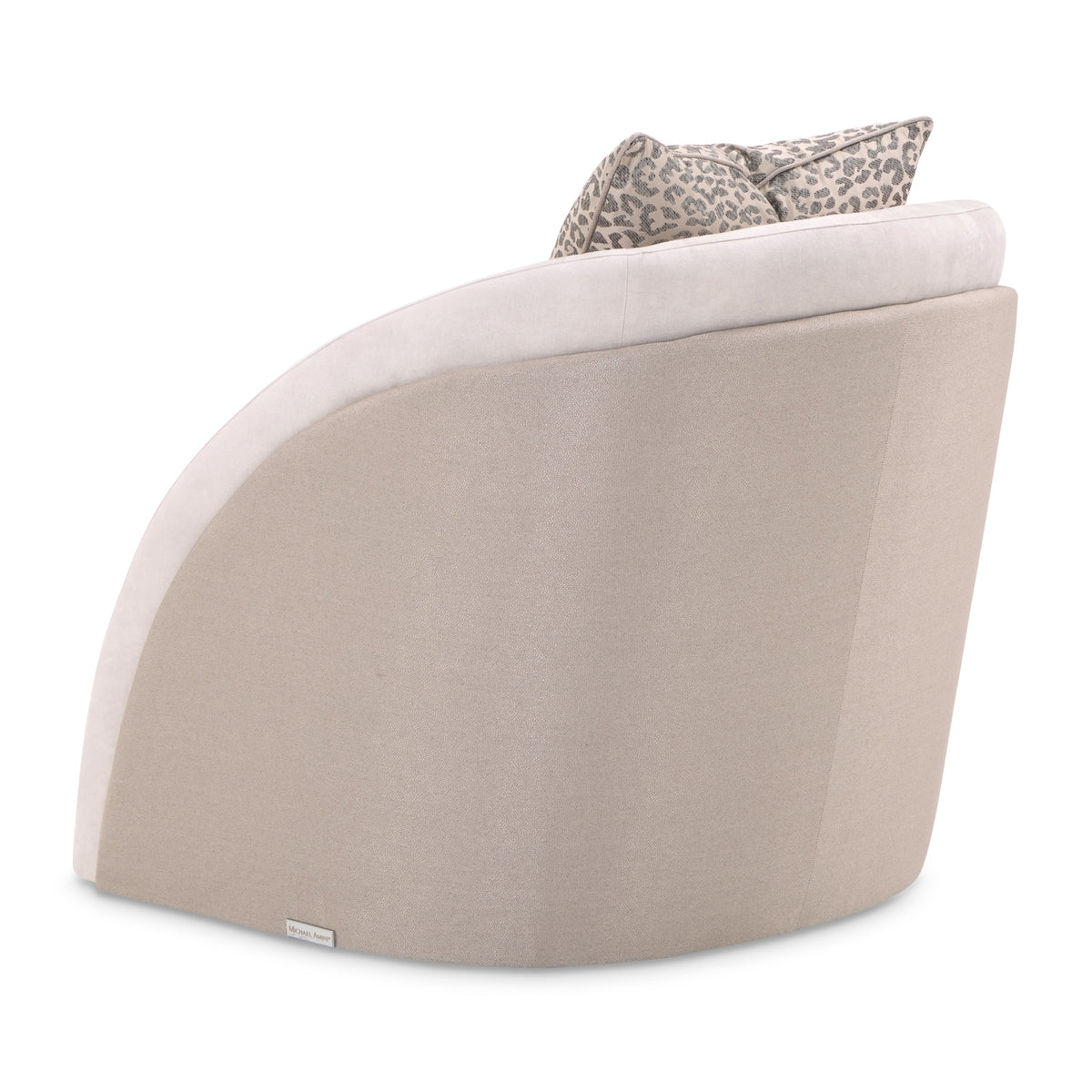Michael Amini Mod Dream Matching Chair - Rich Champagne