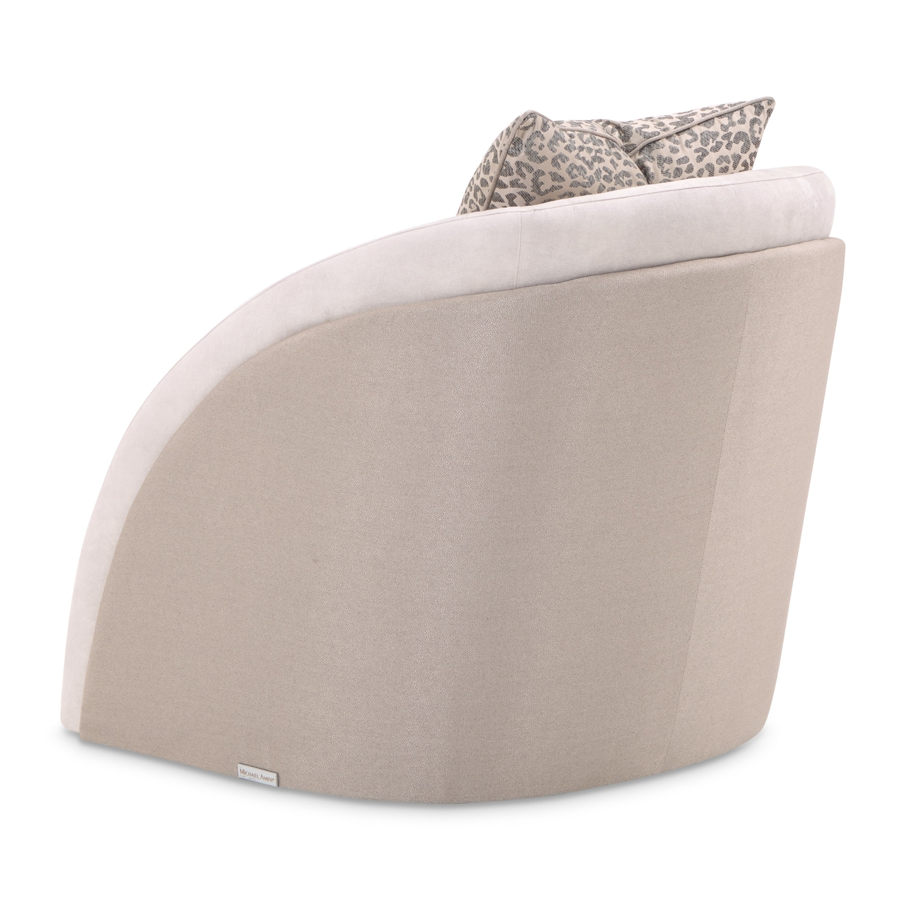 Michael Amini Mod Dream Matching Chair - Rich Champagne