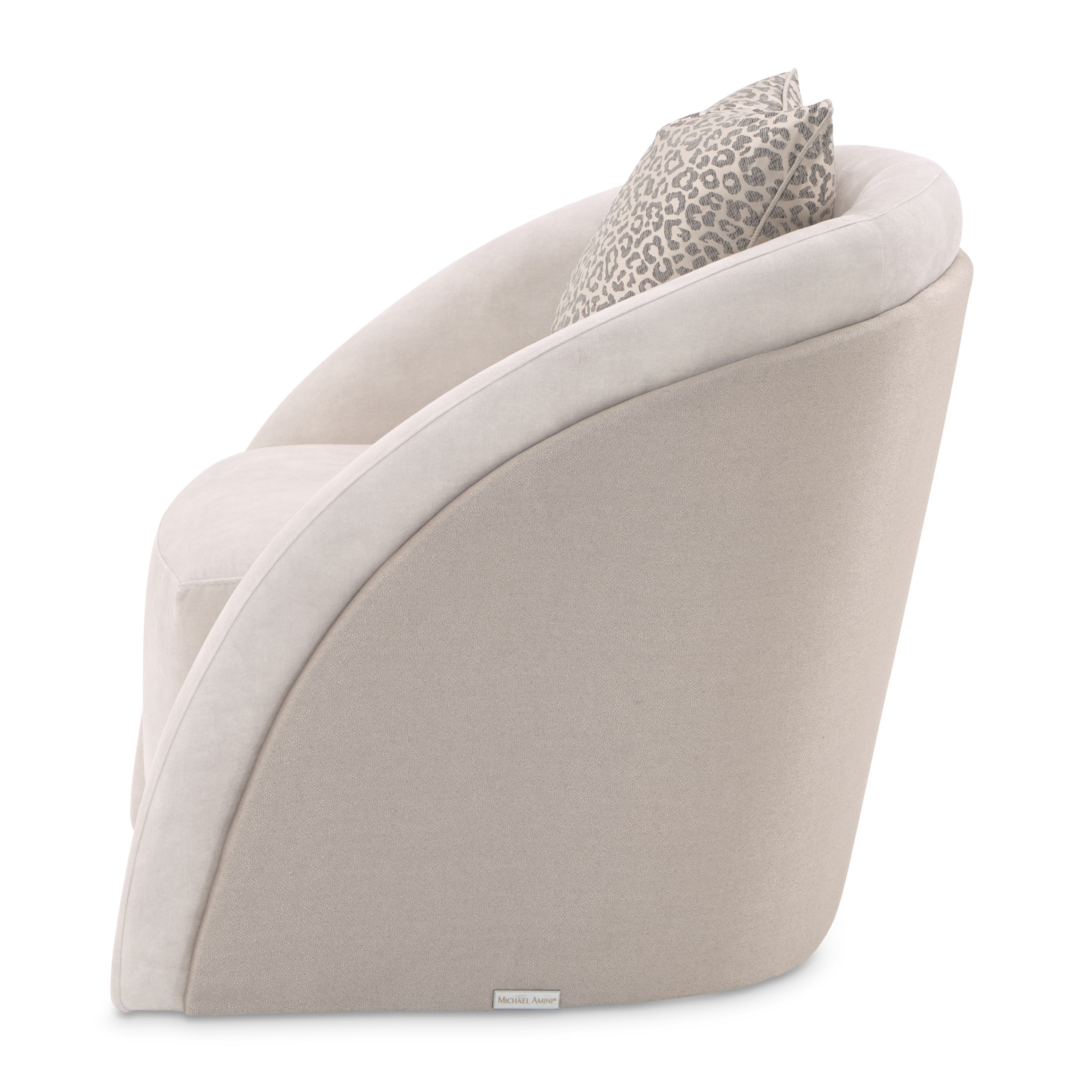 Michael Amini Mod Dream Matching Chair - Rich Champagne