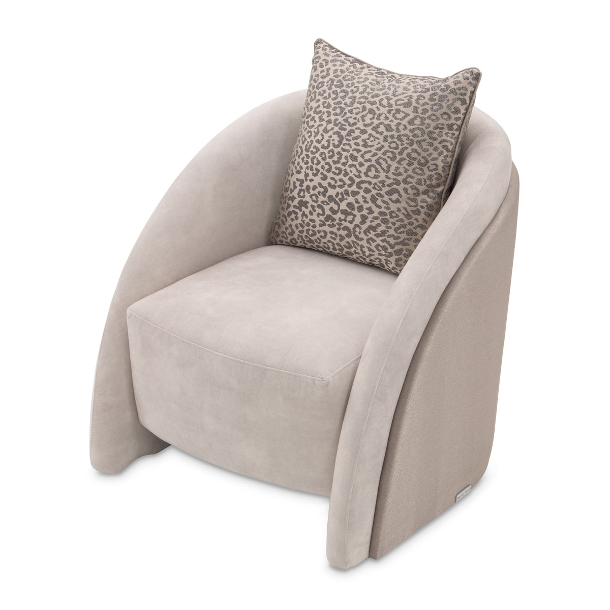 Michael Amini Mod Dream Matching Chair - Rich Champagne
