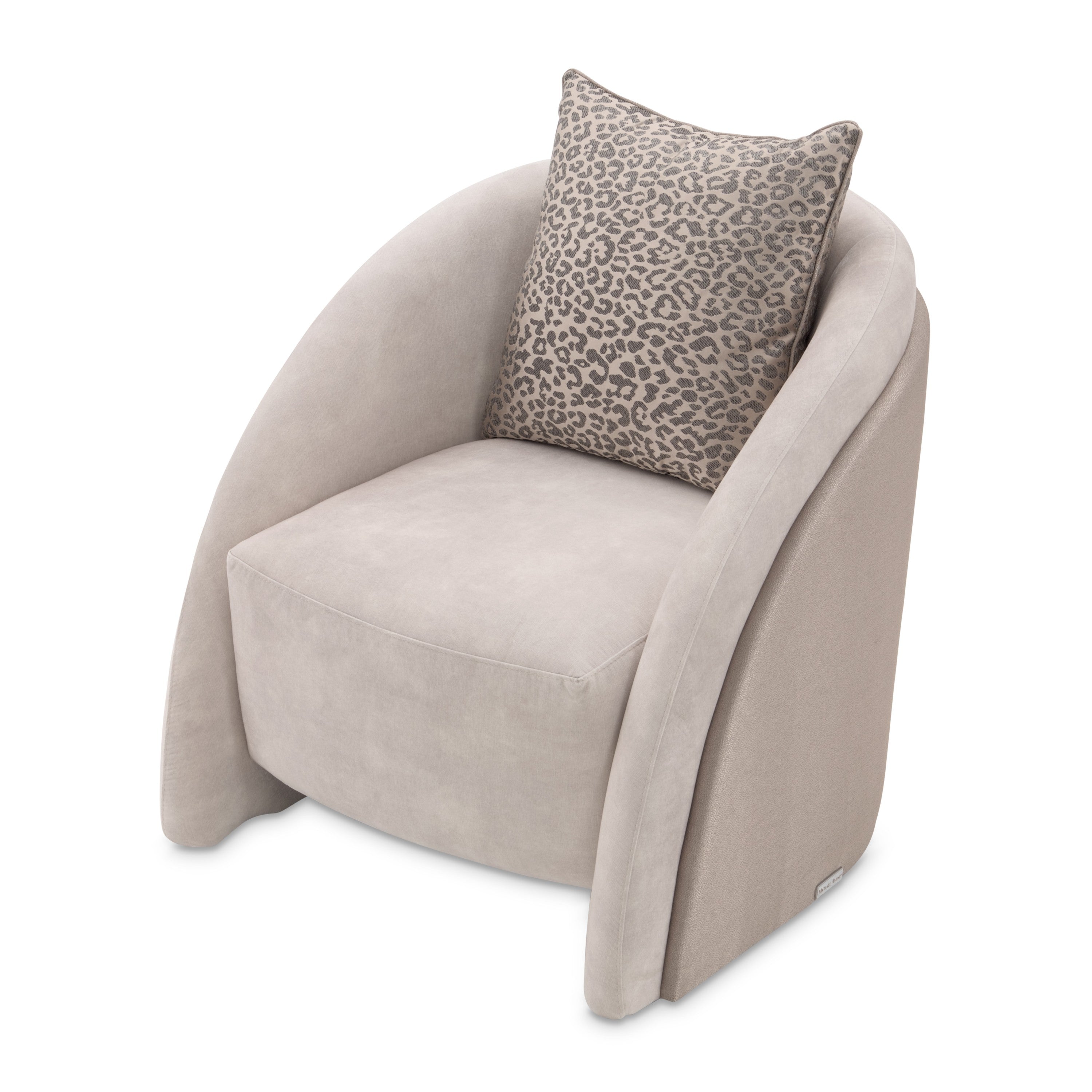 Michael Amini Mod Dream Matching Chair - Rich Champagne