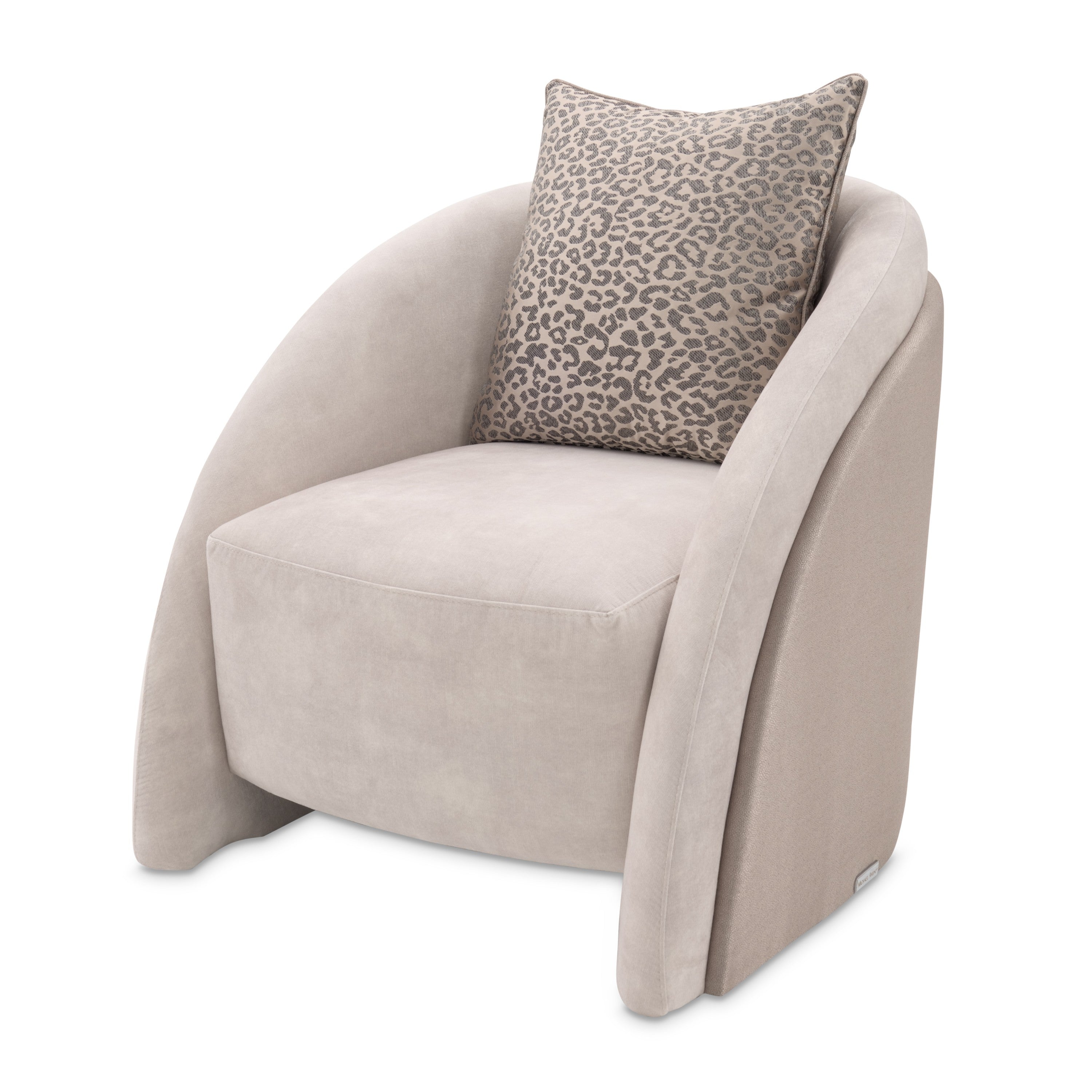 Michael Amini Mod Dream Matching Chair - Rich Champagne