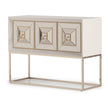 Michael Amini Madison Small Console - Glistening Gold